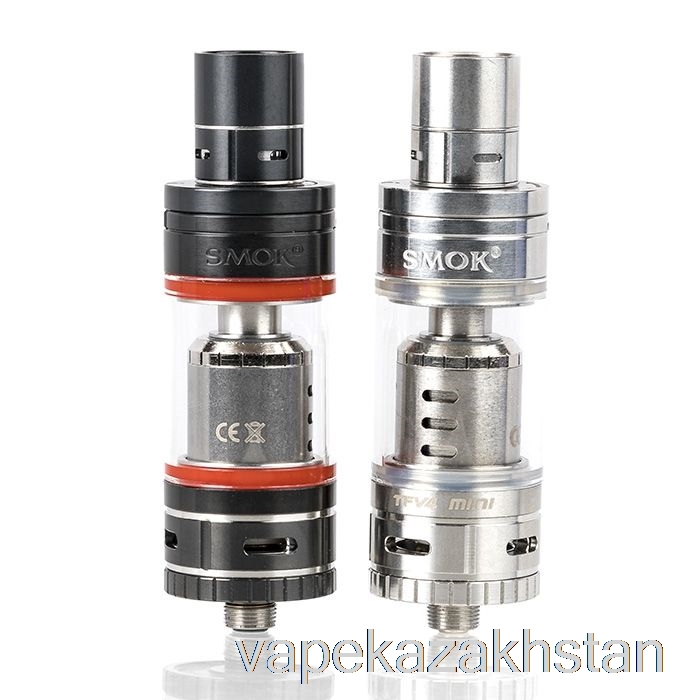 Vape Disposable Smok TFV4 Mini Sub-Ohm Tank (Full Kit) Stainless Steel